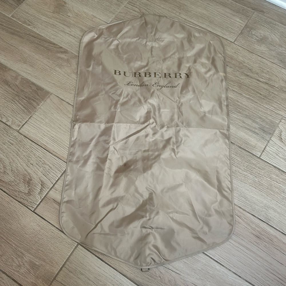 Burberry London Garment Suit Coat Dust-bag